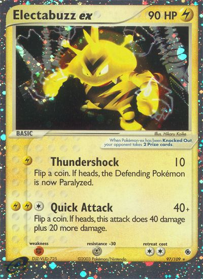 Electabuzz ex 97/109