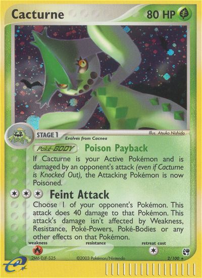 Cacturne 2/100