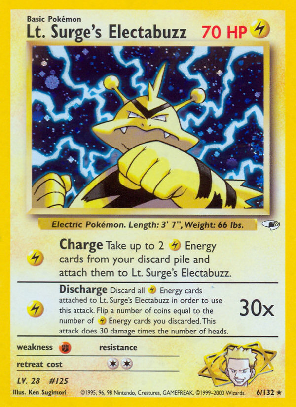 Lt. Surge's Electabuzz 6/132