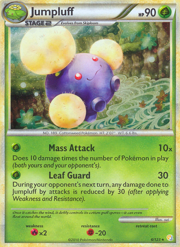 Jumpluff 6/123 Reverse holo