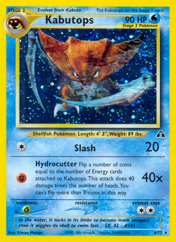 Kabutops 6/75